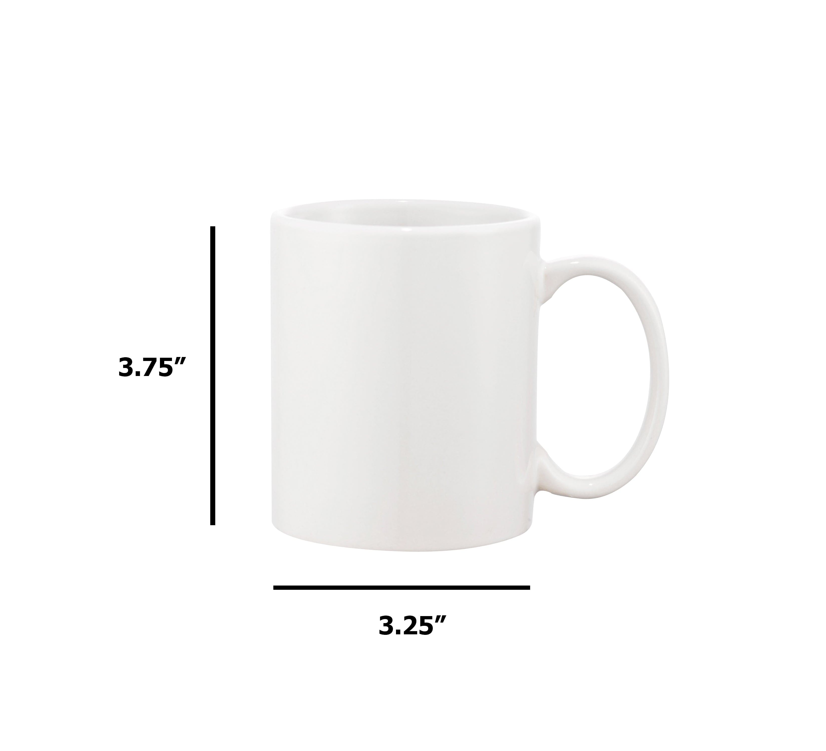 Pearl Coating™ 11oz Sublimation White Mug with White Box - Case of 36 - Joto Imaging Supplies US